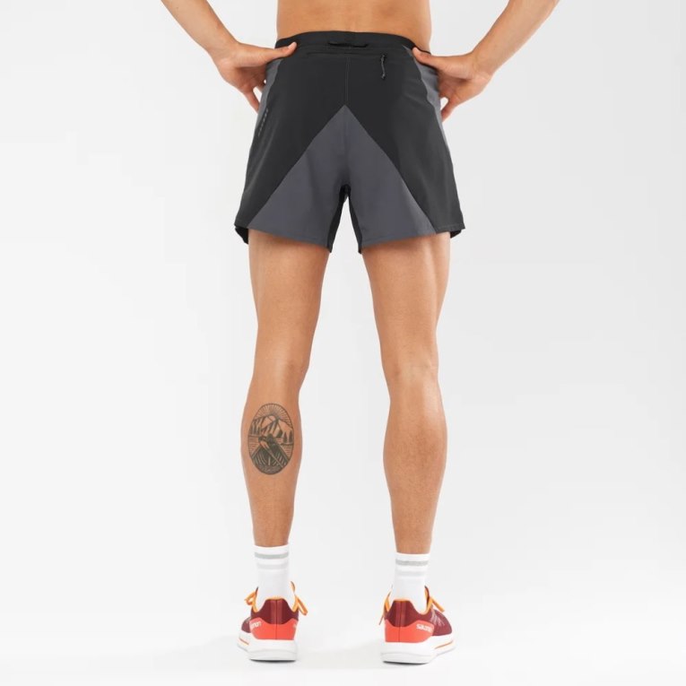 Navy / Black Salomon Cross 5'' Men's Shorts | IE OR7439